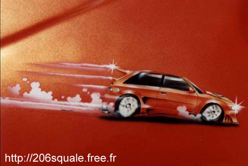Seat Ibiza dessin 